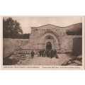 Postcard Jerusalem Chapel of the Holy Mary as scan