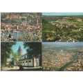 Postcards Germany X 4 used as scans D