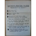 HNP A4 pamphlet (4 pages) promoting price control - apartheid propaganda circa 1989
