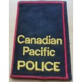 Vintage Canadian Pacific (private railway) Police slip-on epaulette - rare