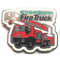 Excellent lot of 4 vintage fire services equipment lapel pin badges