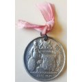 George V coronation medallion 1911, aluminium - great condition