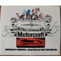 Lot of 5 vintage Afrikaans Motorcraft Parts car decal stickers