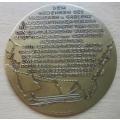 Large 1961 Lufthanza German airlines Far East Service medallion