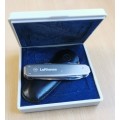 Vintage Lufthanza Titan multi-tool in presentation box - made by Giesen and Forsthoff Solingen