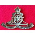 SA  Artillery gilding metal cap badge 1922-1926 ZUID - rare