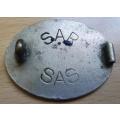 SA Railways enamelled Bedding / Beddegoed badge - 755