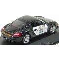 Porsche Cayman S - 2007 - Highway Patrol Police - Black and White - Ltd to 1152 pcs
