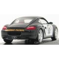 Porsche Cayman S - 2007 - Highway Patrol Police - Black and White - Ltd to 1152 pcs