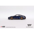 Porsche 911 (992) GT3 Touring - Gentian Blue Metallic