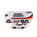 Porsche RWB 993 LBWK - Numero Reserve - White with Team Truck Packaging