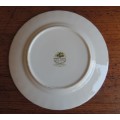 ROYAL ALBERT SIDE PLATE - "FLOWERS OF THE MONTH SERIES, JANUARY SNOWDROPS"
