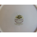 ROYAL ALBERT SIDE PLATE - "FLOWERS OF THE MONTH SERIES, JANUARY SNOWDROPS"
