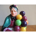 ROYAL DOULTON PAIR - "THE OLD BALLOON SELLER" and "THE BALLOON MAN"