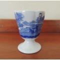 COPELAND SPODE'S ITALIAN BLUE - FOOTED EGGCUP