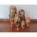 MATRYOSHKA SET OF 7 NESTING DOLLS