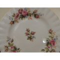 ROYAL ALBERT CAKE/SIDE PLATE - "MOSS ROSE"