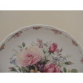 ROYAL ALBERT CABINET PLATE - "THE ROSE GARDEN COLLECTION - DAYLIGHT"