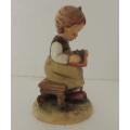 HUMMEL FIGURINE  - " BUSY STUDENT " # 367 DATED 1963
