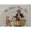 WEDGWOOD PLATE - "THE BAKED POTATO MAN" BY JOHN FINNIE