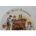 WEDGWOOD PLATE - "THE BREAD ROUNDSMAN" BY JOHN FINNIE