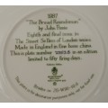 WEDGWOOD PLATE - "THE BREAD ROUNDSMAN" BY JOHN FINNIE