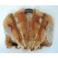 FOX CAPE WITH DUST JACKET - ABSOLUTELY GORGEOUS