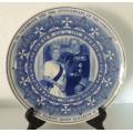 Wedgwood plate 2003 - 50th Anniversary Of The Queen`s Coronation, boxed