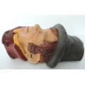 MAGNIFICENT CHALKWARE HEAD - "ARTFUL DODGER" by Legend Products