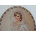 BRADFORD EXCHANGE 'DIANA QUEEN OF OUR HEARTS' PLATE - " THE PEOPLE'S PRINCESS"