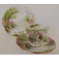 ROYAL ALBERT TRIOS "THE OLD MILL" - 3 left