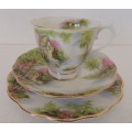 ROYAL ALBERT TRIOS "THE OLD MILL" - 3 left