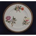 Royal Worcester Plate Dated 1885