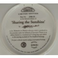 Davenport Limited Edition Plate - `SHARING THE SUNSHINE` (Price reduced)