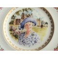 Royal Doulton Plate - HM QUEEN ELIZABETH, THE QUEEN MOTHER