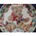 Franklin Mint Heirloom Plate - `TEDDY`S FIRST CHRISTMAS` (Price reduced)