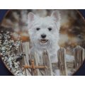 Danbury Mint WESTIES Collector`s Plate - MAY I COME IN?