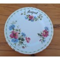 Royal Albert Flower of the Month Side Plate - August