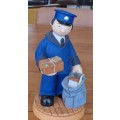 Peter Hazel (Postman) Collectable Figurine by Robert Harrop