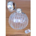 Hallmarked Silver and Tortoiseshell Perfume Bottle - PRICE REDUCED