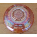 Carnival Glass Leaves and Berries Bowl - PRICE REDUCED