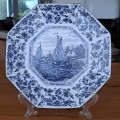 Magnificent Delft Octagonal Plate