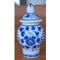 Blue and White Ginger Jar 11.5 cm
