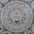 Wedgwood Calendar Plate 1992 - The Fruit Garden