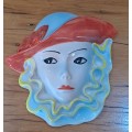 Crown Devon Ceramic Wall Mask
