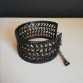 Black Diamante Bracelet by Lovisa