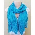PACK OF 4 SCARVES - DIFFERENT BLUES