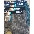 MENS TRUNKS - 4 PAIRS GREY  TURQUOISE XXL (Pls read description for sizing info)