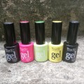 3 x UV GEL COLORS WITH BASE and TOP COAT