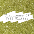 FINE NAIL GLITTER 5ml - CHARTREUSE 07